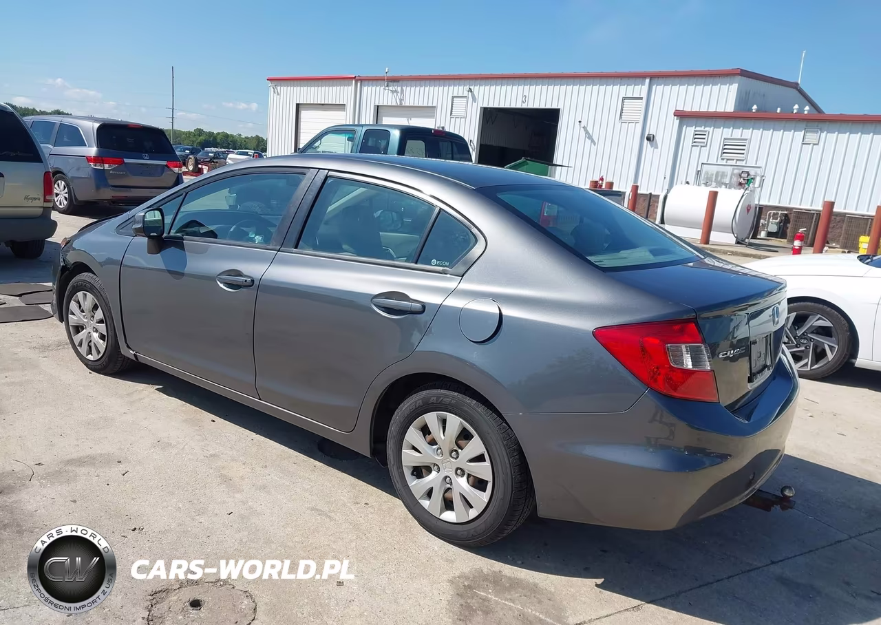 2012 Honda Civic Lx VIN:19XFB2E55CE026223 - 2