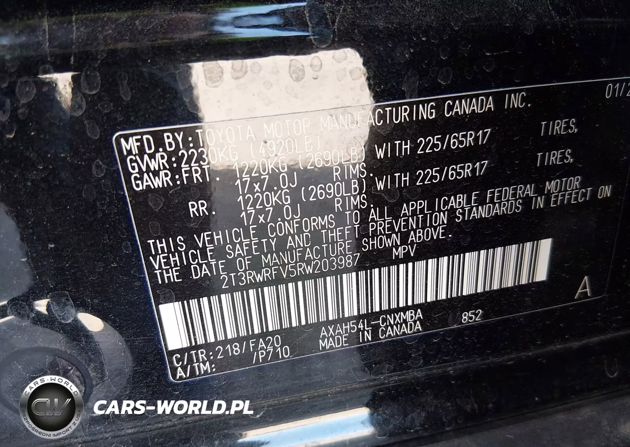 2024 Toyota Rav4 Hybrid Xle VIN:2T3RWRFV5RW203987 - 9