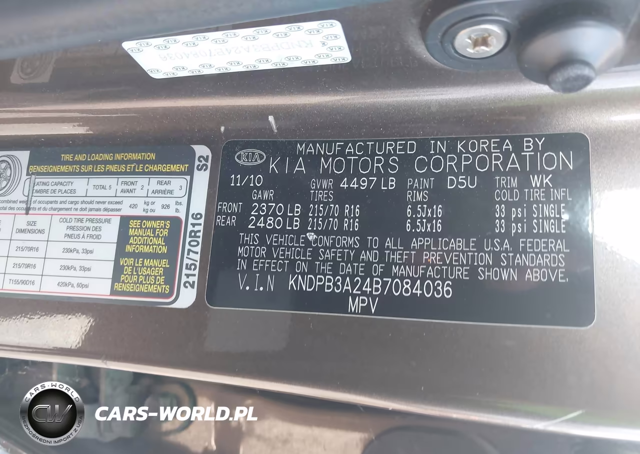 2011 Kia Sportage Lx VIN:KNDPB3A24B7084036 - 9