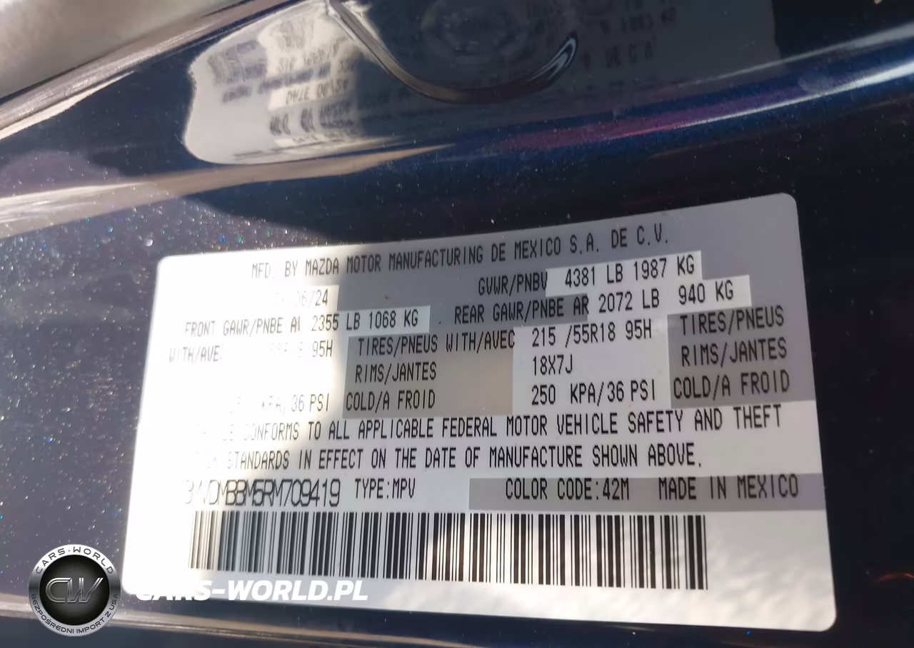 2024 Mazda Cx-30 2.5 S Select Sport VIN:3MVDMBBM5RM709419 - 9