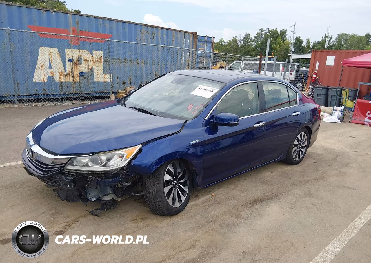 2017 Honda Accord Hybrid Ex-L VIN:JHMCR6F5XHC011167 - 2