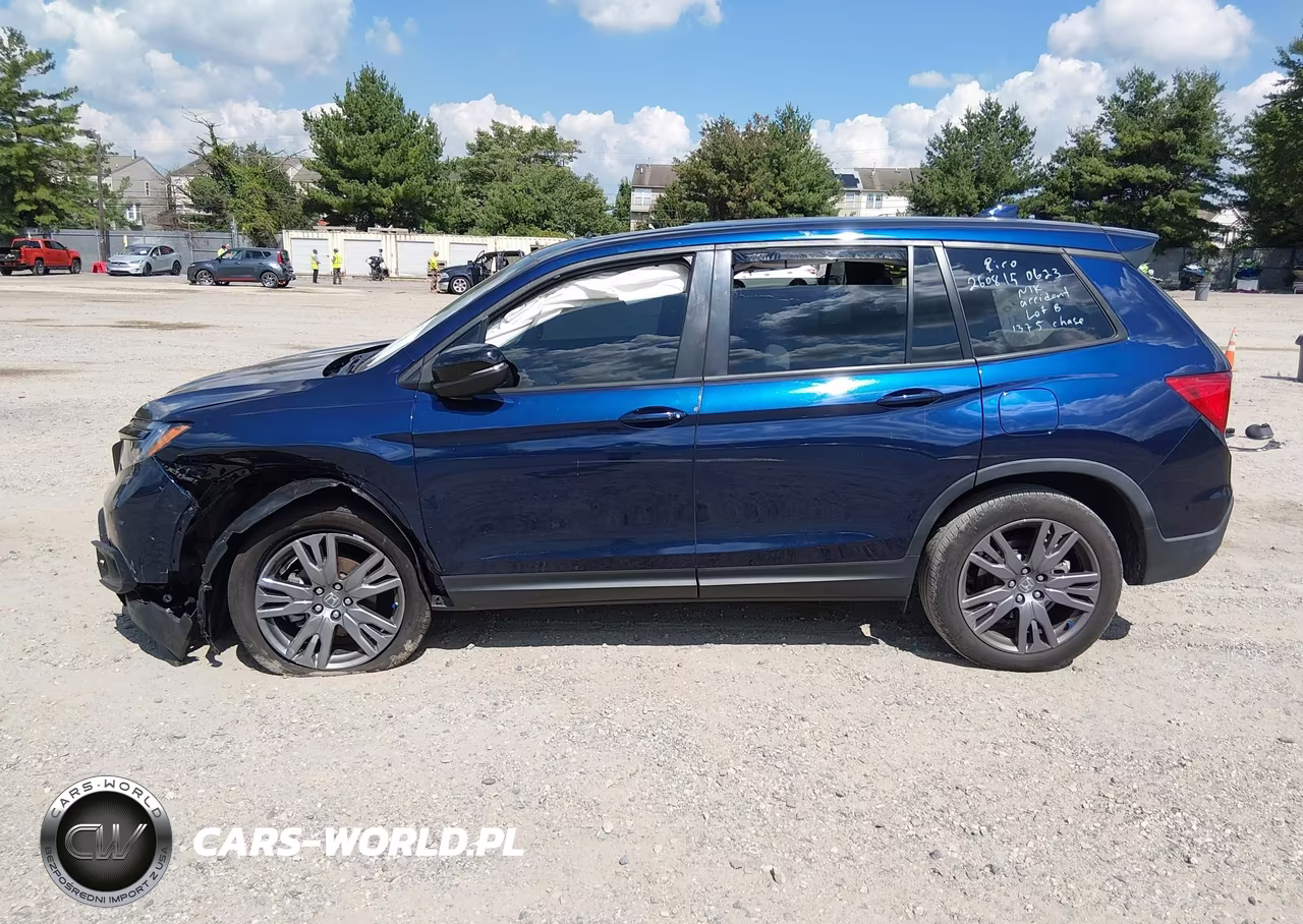 2021 Honda Passport Awd Ex-L VIN:5FNYF8H55MB035625 - 14