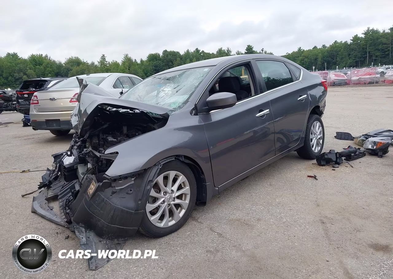 2019 Nissan Sentra Sv VIN:3N1AB7AP5KY322101 - 2