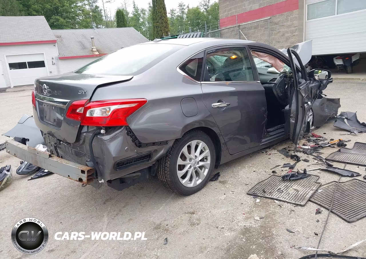2019 Nissan Sentra Sv VIN:3N1AB7AP5KY322101 - 4