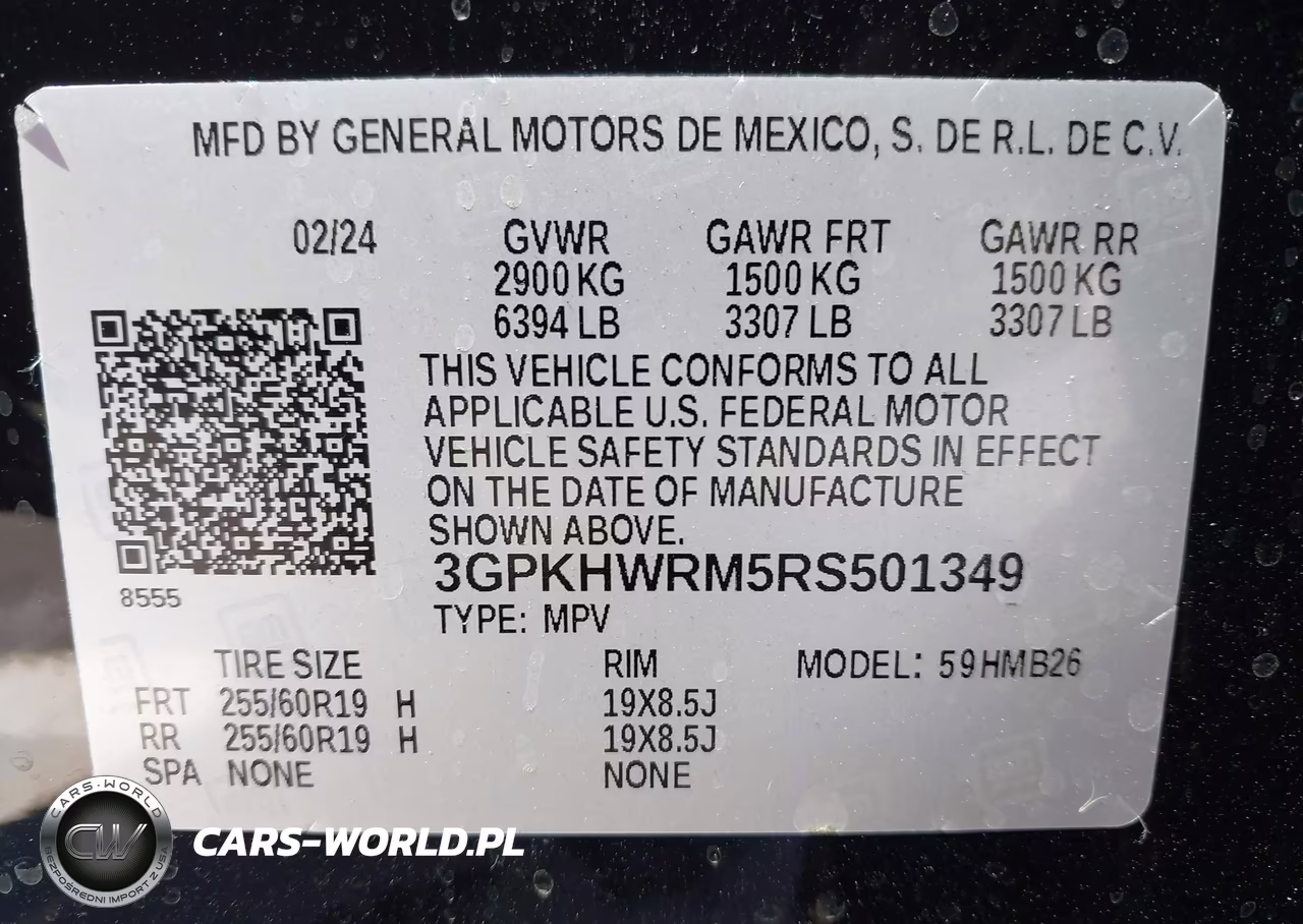 2024 Honda Prologue Touring VIN:3GPKHWRM5RS501349 - 9