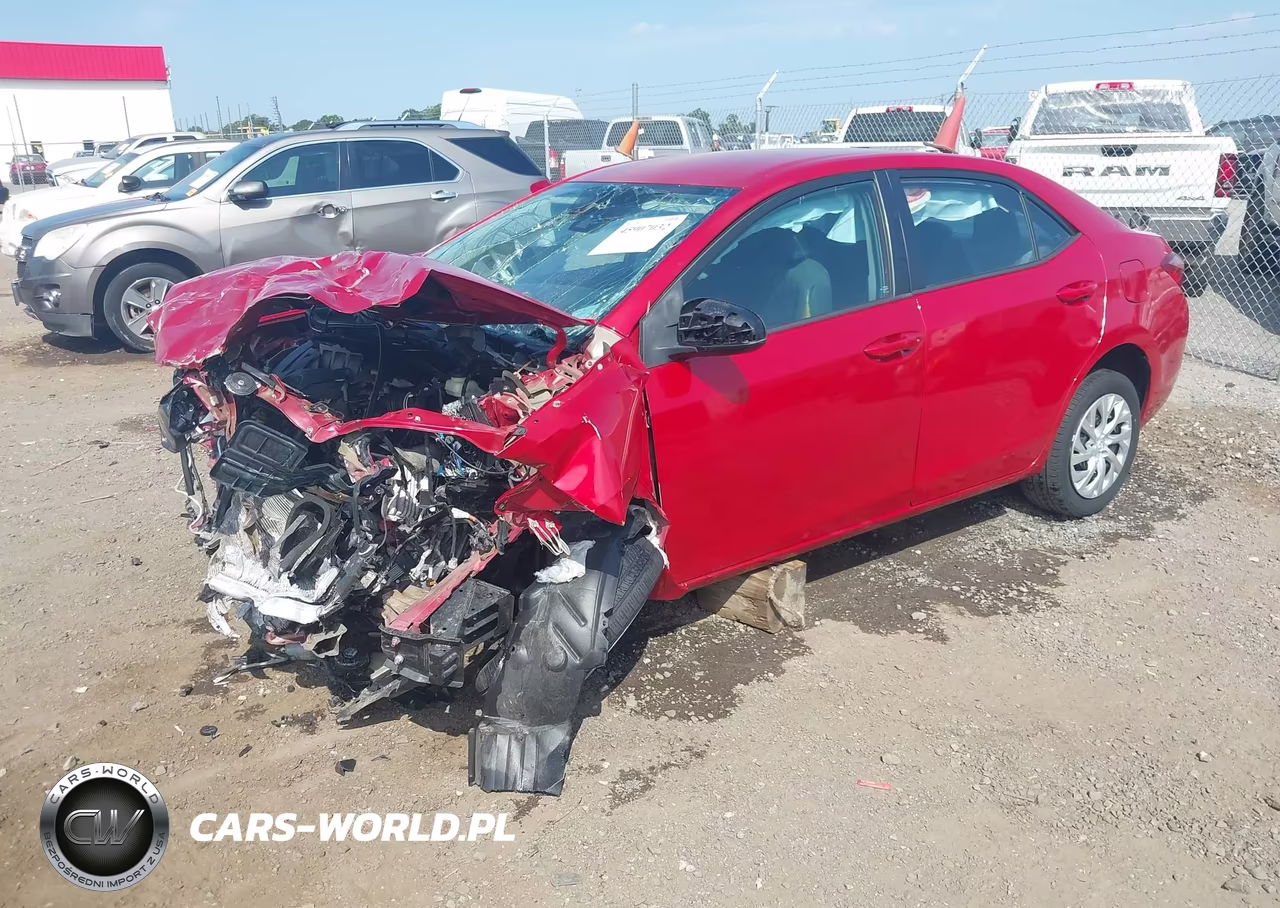 2017 Toyota Corolla Le VIN:5YFBURHE7HP632643 - 2
