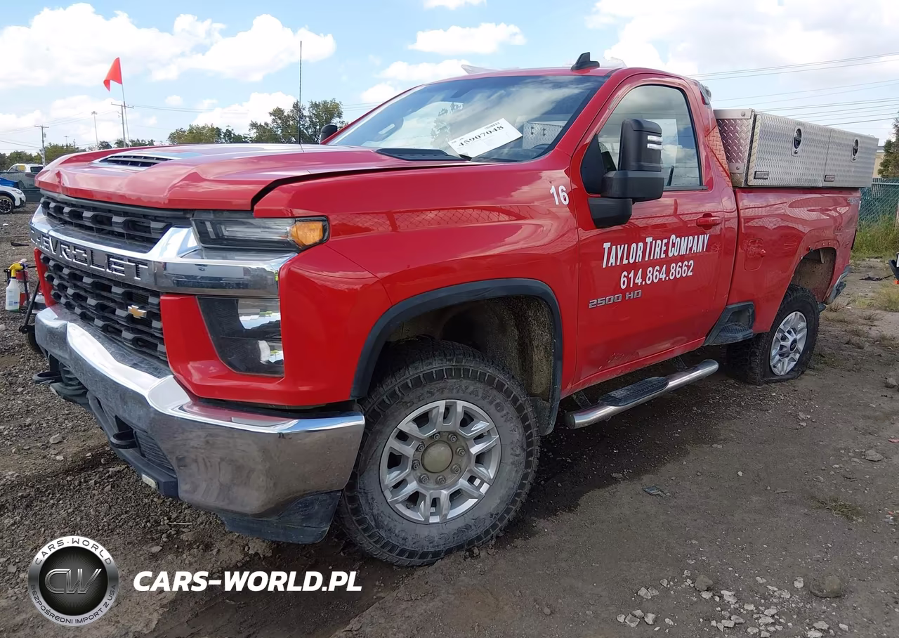 2021 Chevrolet Silverado 2500Hd 4Wd Long Bed Lt VIN:1GC3YNE74MF188419 - 2