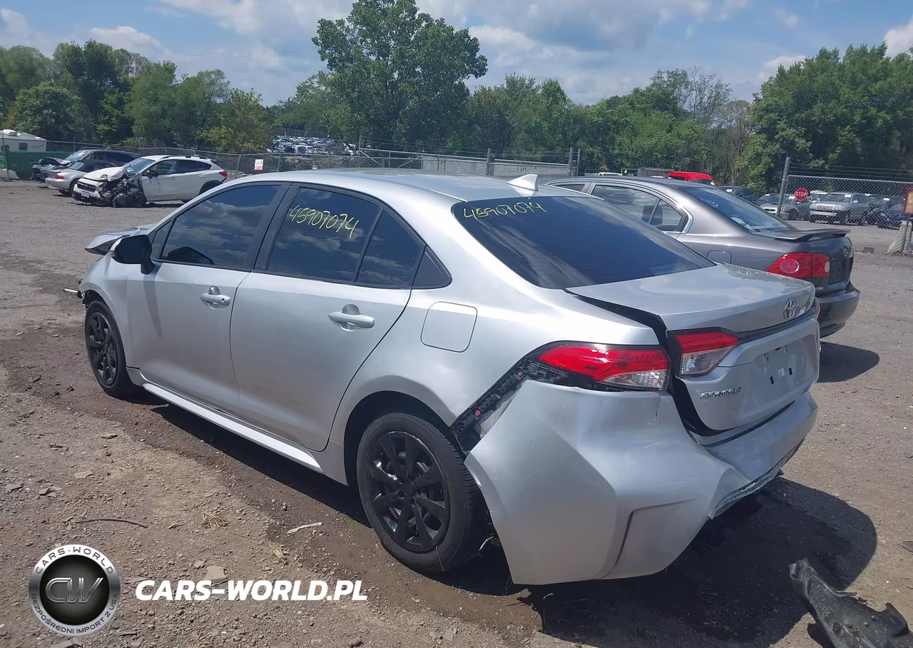 2020 Toyota Corolla Le VIN:JTDEPRAE2LJ114662 - 3
