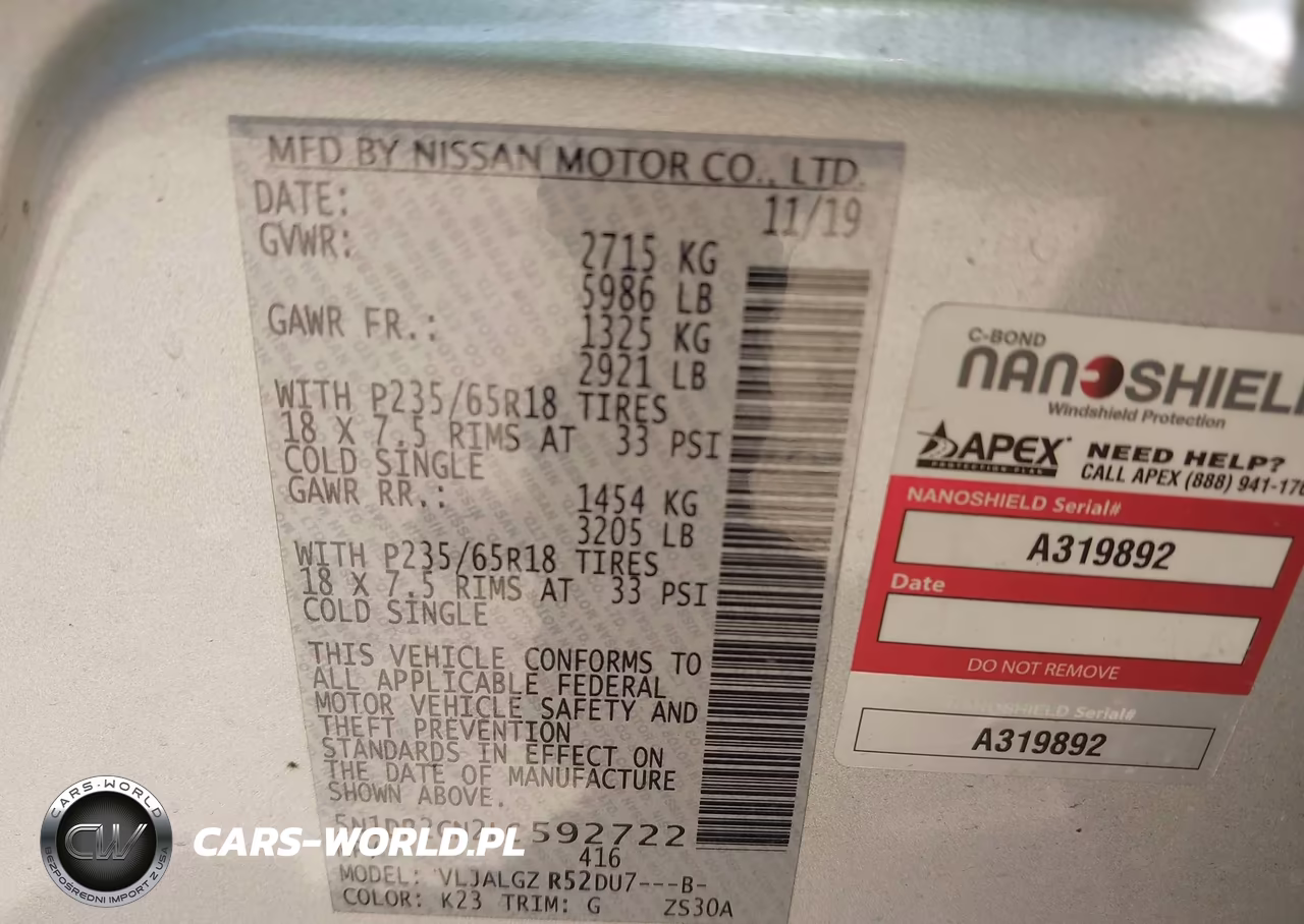 2020 Nissan Pathfinder Sl 2Wd VIN:5N1DR2CN2LC592722 - 9