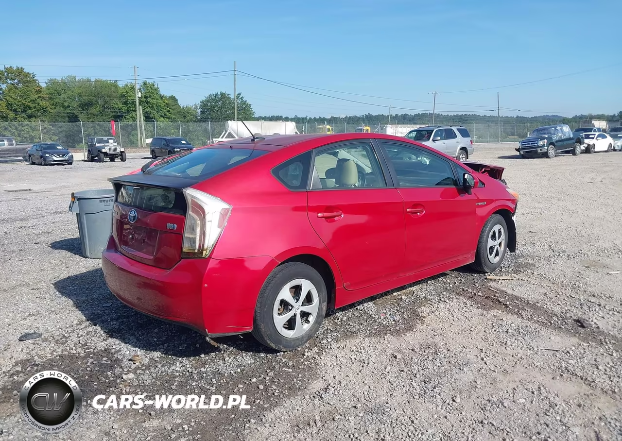2014 Toyota Prius Four VIN:JTDKN3DU4E1771488 - 4