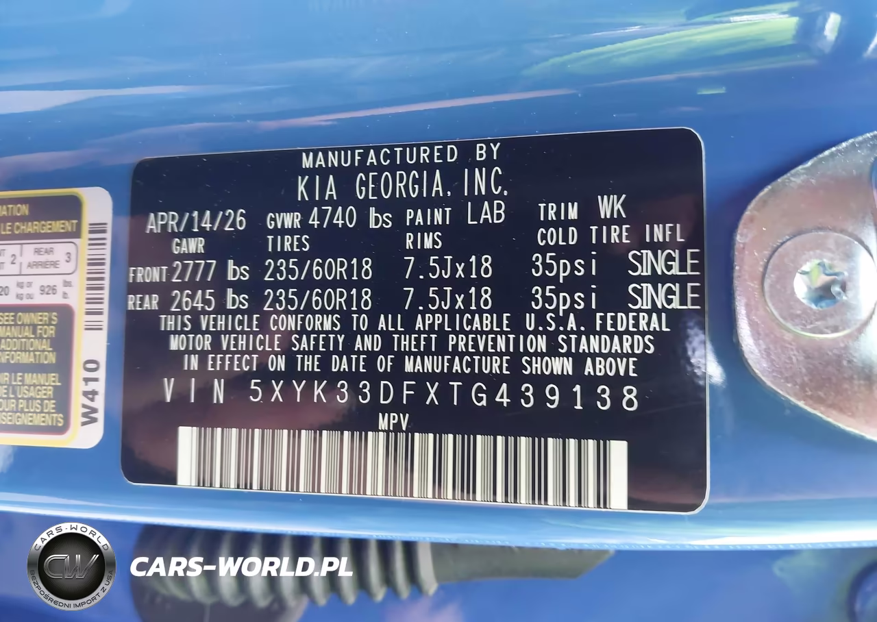 2026 Kia Sportage Ex VIN:5XYK33DFXTG439138 - 9