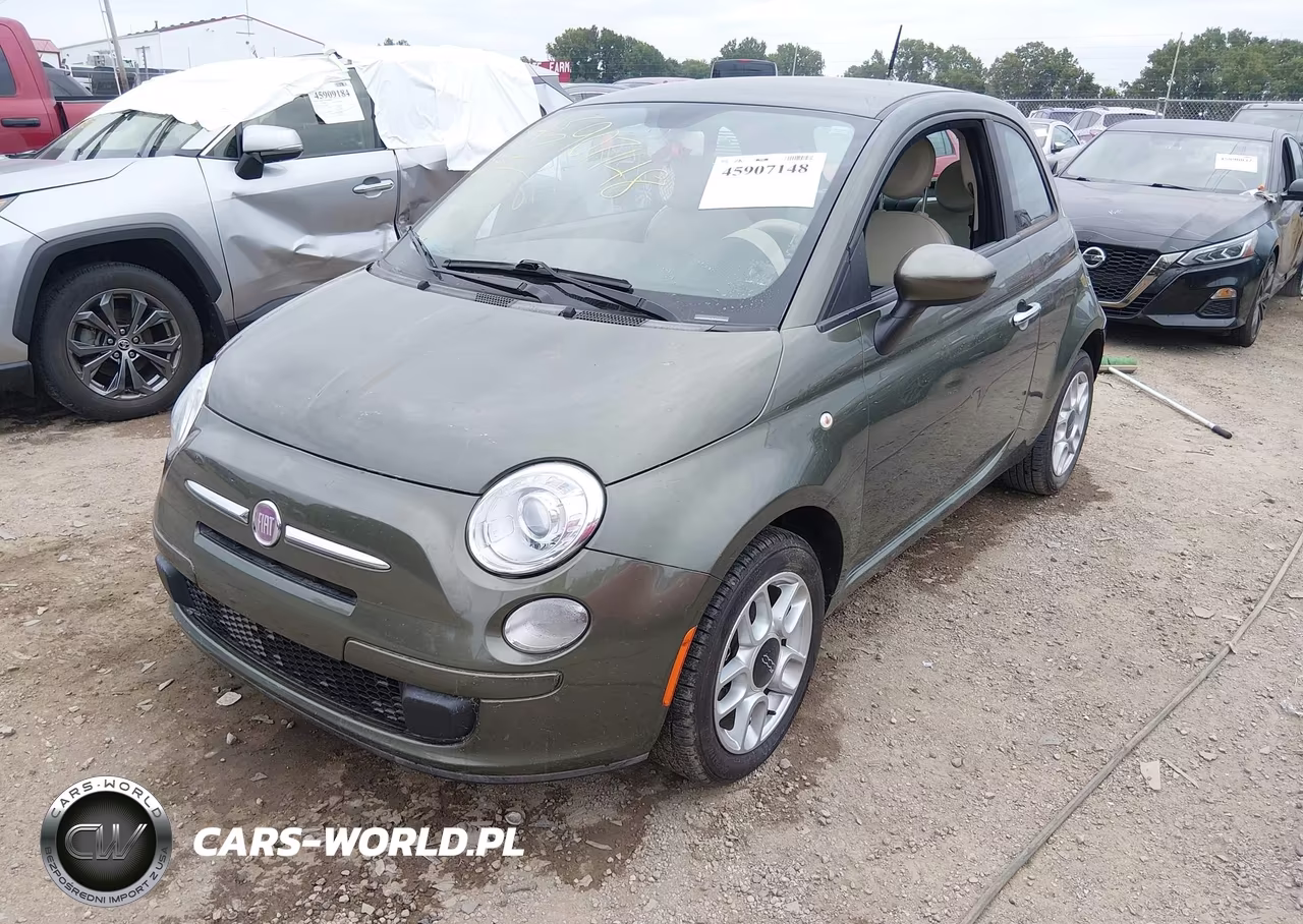 2012 Fiat 500 Pop VIN:3C3CFFAR4CT382038 - 2