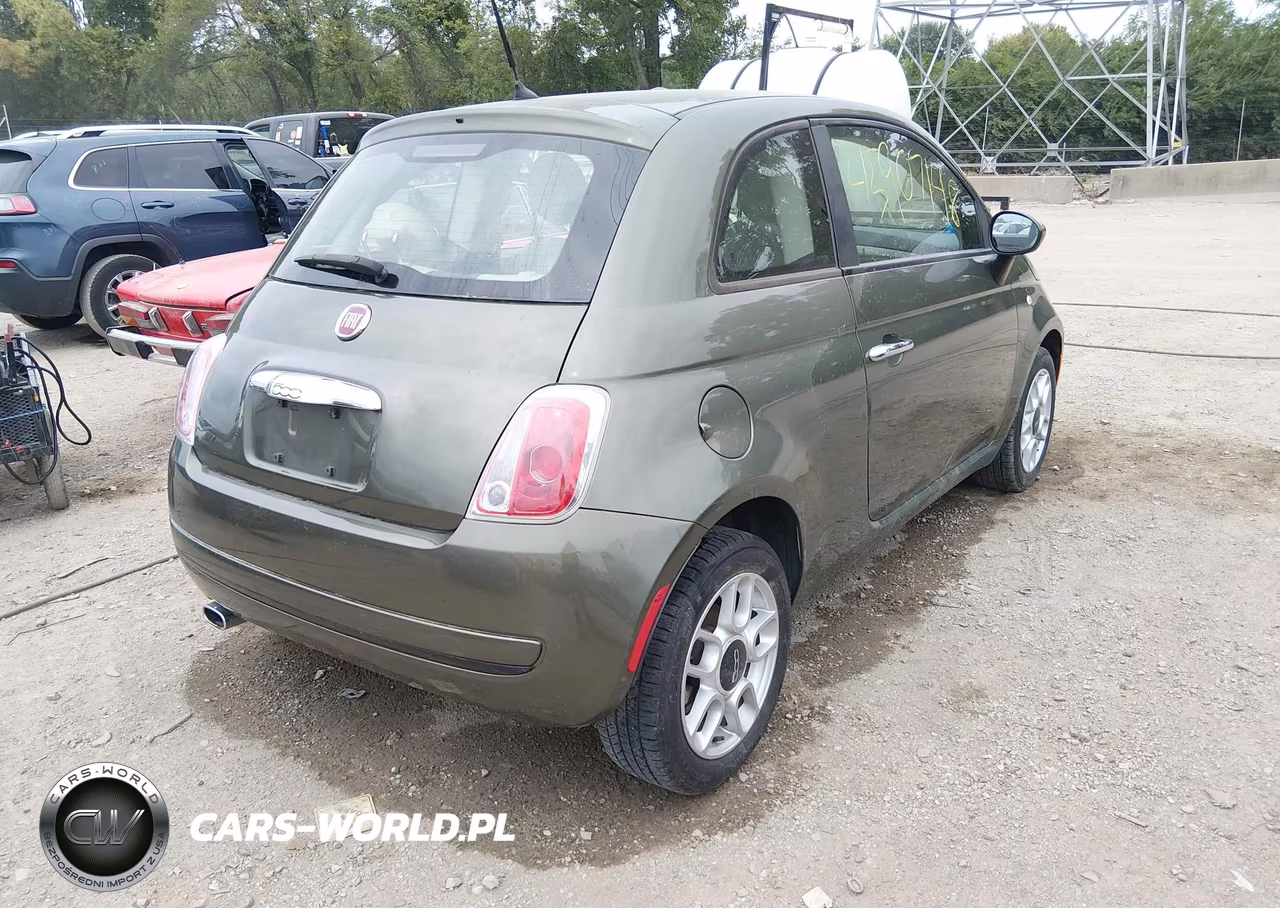 2012 Fiat 500 Pop VIN:3C3CFFAR4CT382038 - 4
