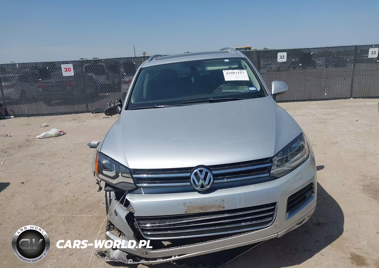 2012 Volkswagen Touareg Vr6 Lux VIN:WVGFF9BP2CD004518 - 12