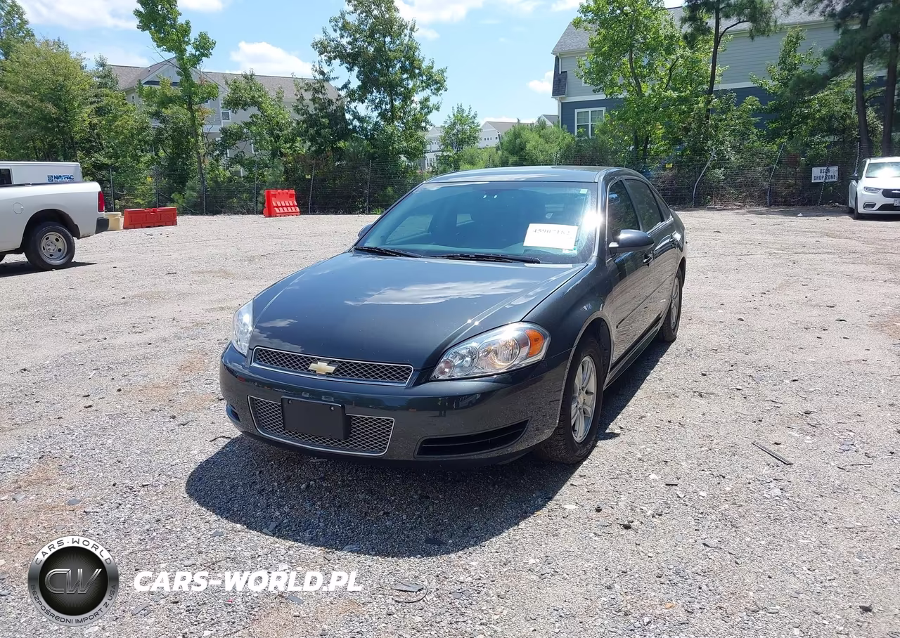 2016 Chevrolet Impala Limited Ls VIN:2G1WA5E39G1130647 - 2