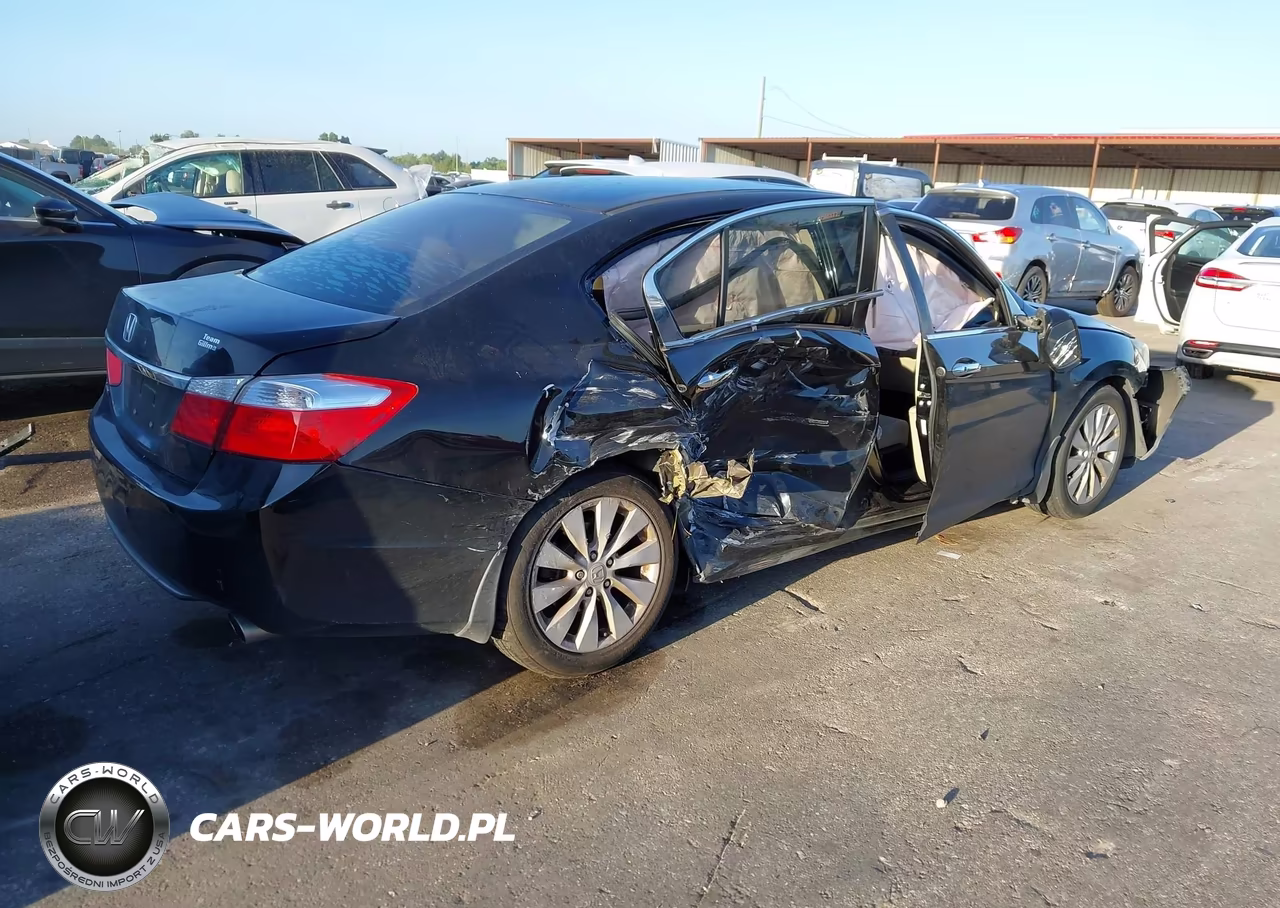 2014 Honda Accord Ex VIN:1HGCR2F75EA233393 - 4