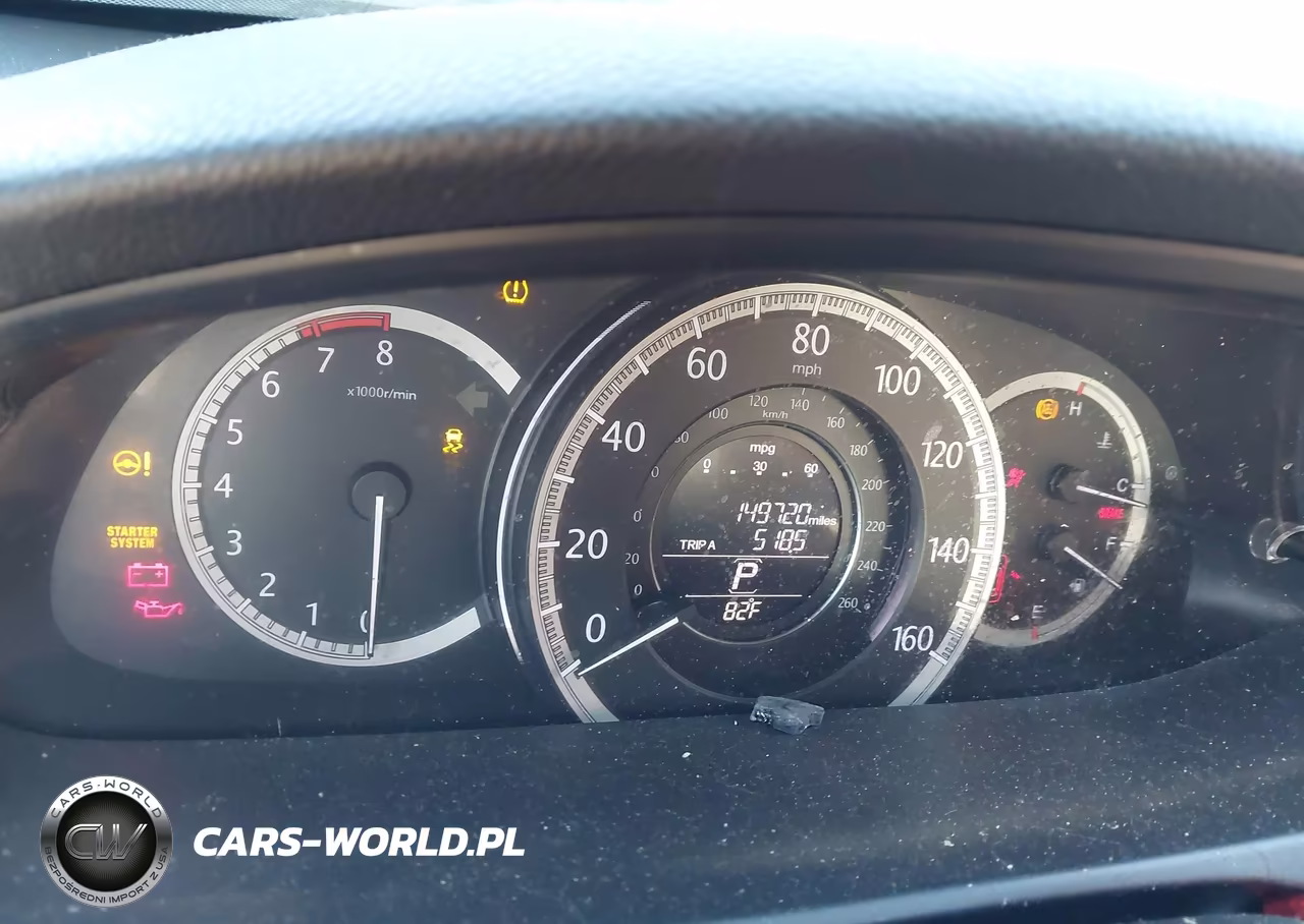 2014 Honda Accord Ex VIN:1HGCR2F75EA233393 - 7