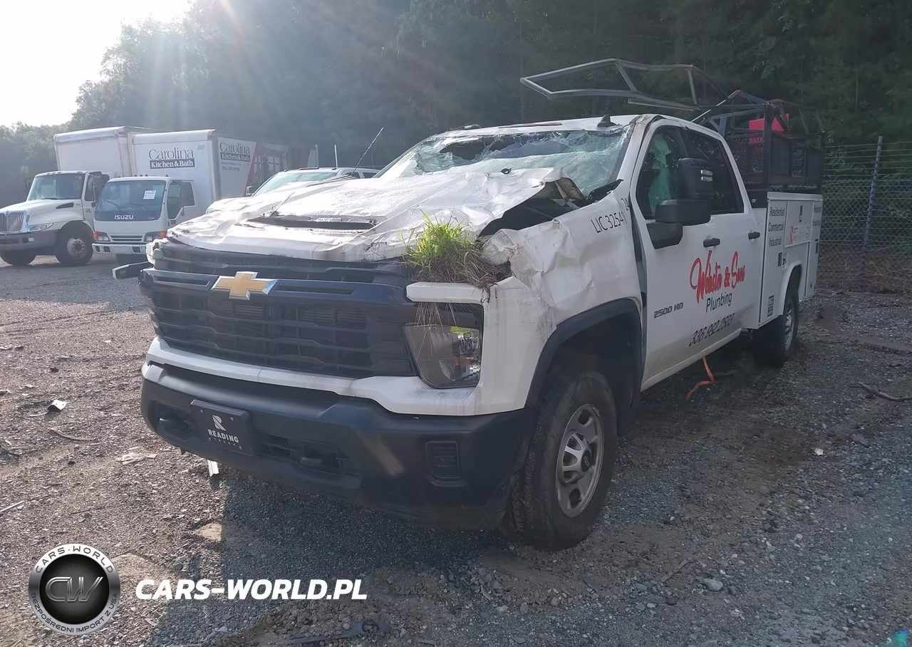 2025 Chevrolet Silverado 2500Hd 4Wd Long Bed Work Truck VIN:1GC4KLEY2SF115016 - 2