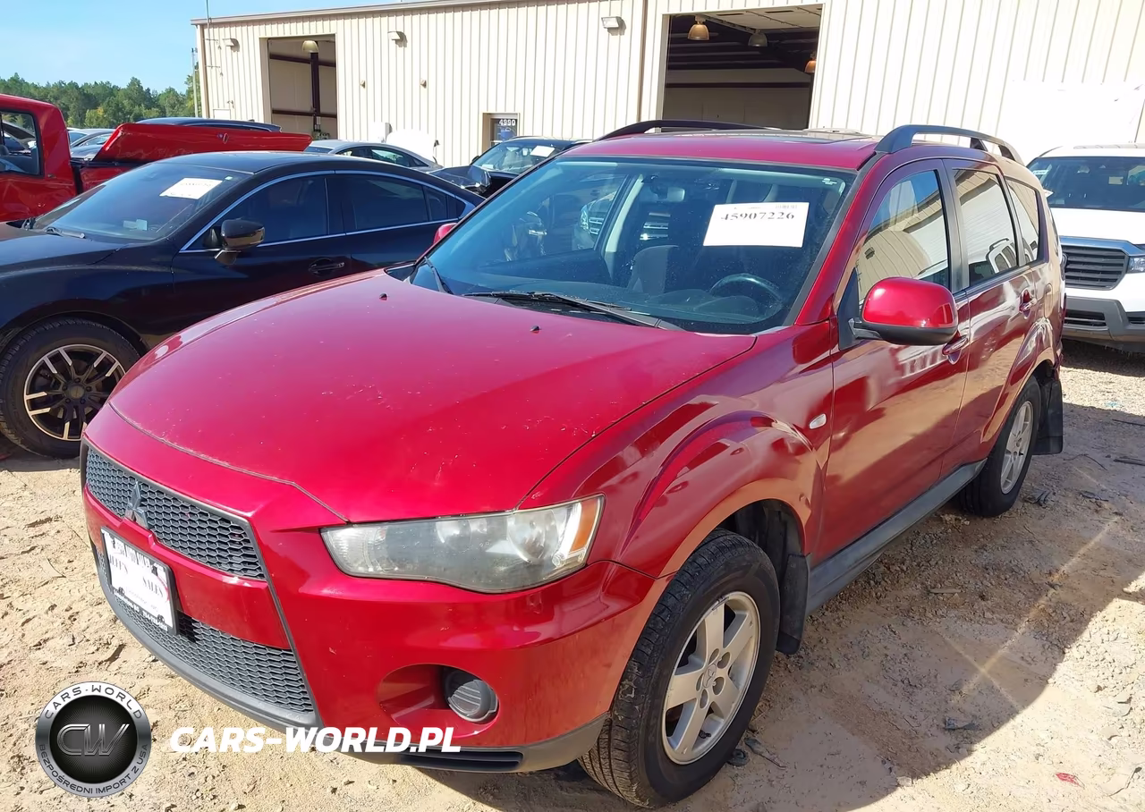 2010 Mitsubishi Outlander Es VIN:JA4AT2AW7AZ004192 - 2
