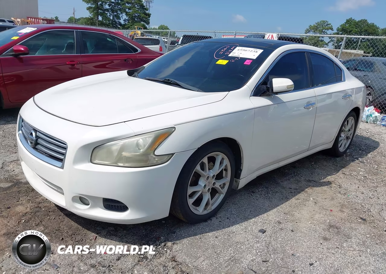 2012 Nissan Maxima 3.5 Sv VIN:1N4AA5AP3CC801668 - 2