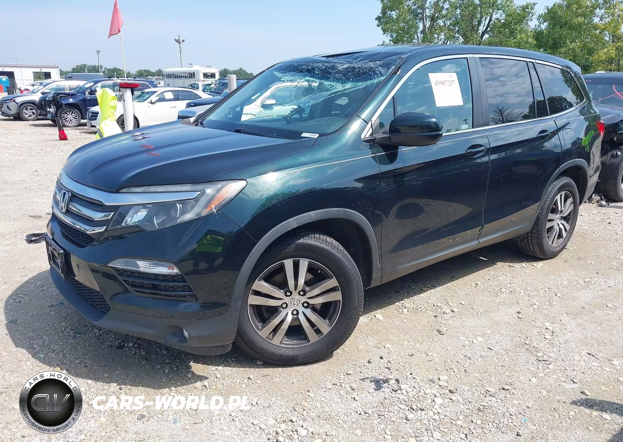 2018 Honda Pilot Ex-L VIN:5FNYF6H52JB062183 - 2