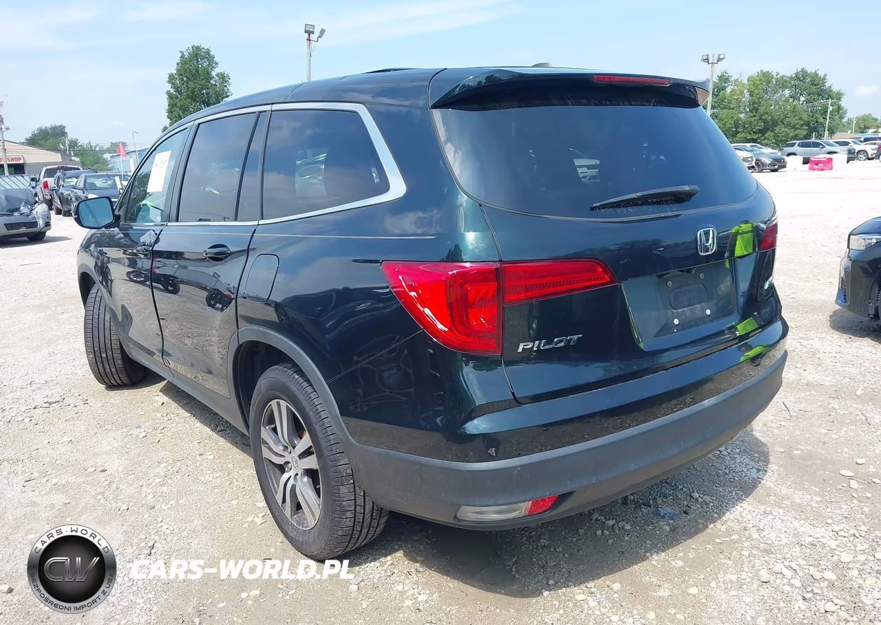 2018 Honda Pilot Ex-L VIN:5FNYF6H52JB062183 - 3