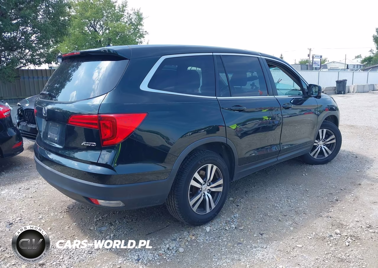 2018 Honda Pilot Ex-L VIN:5FNYF6H52JB062183 - 4
