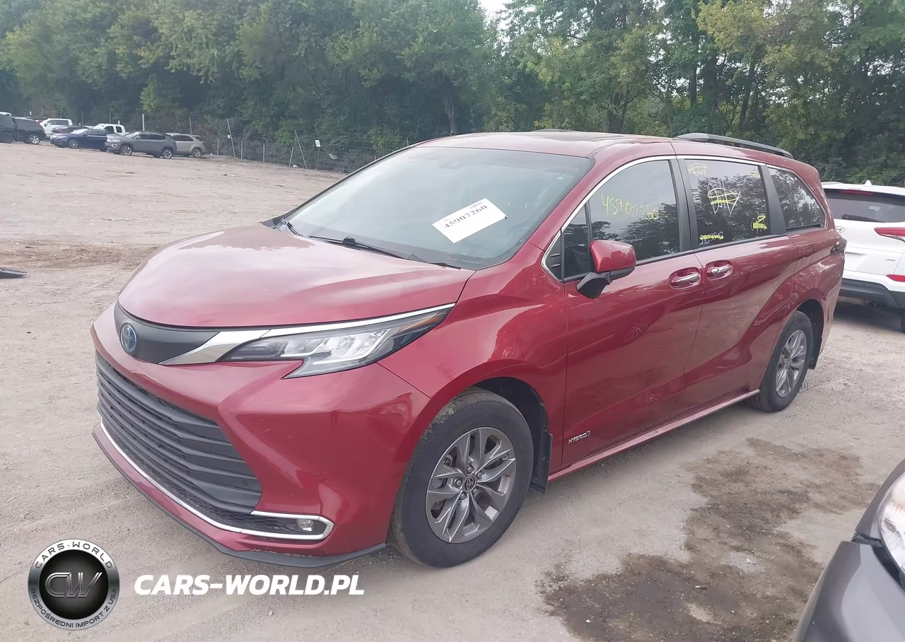 2021 Toyota Sienna Xle VIN:5TDJSKFC4MS023943 - 2