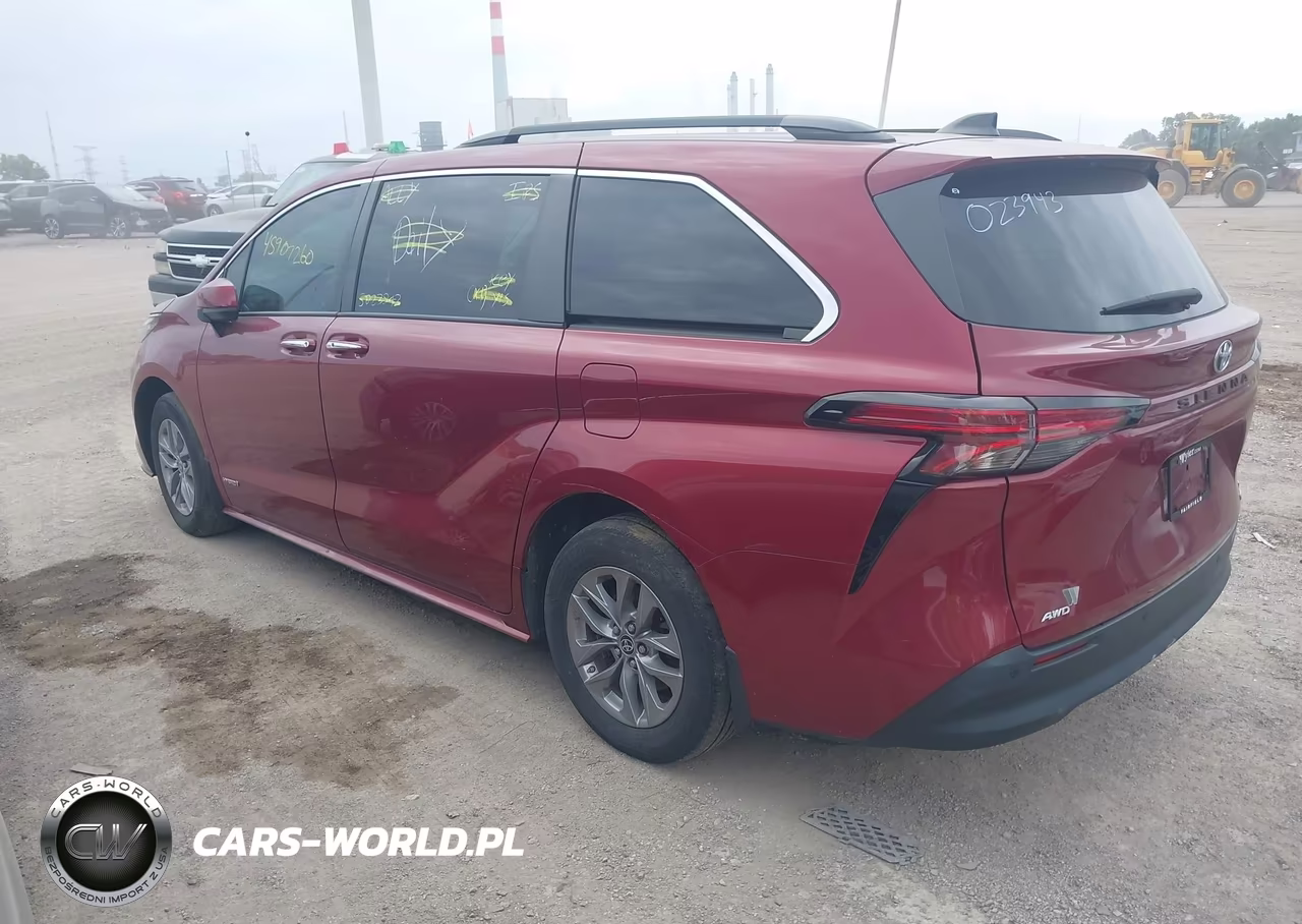 2021 Toyota Sienna Xle VIN:5TDJSKFC4MS023943 - 3