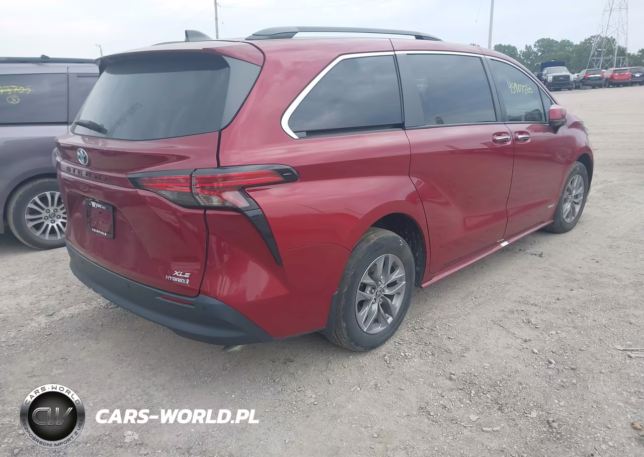 2021 Toyota Sienna Xle VIN:5TDJSKFC4MS023943 - 4