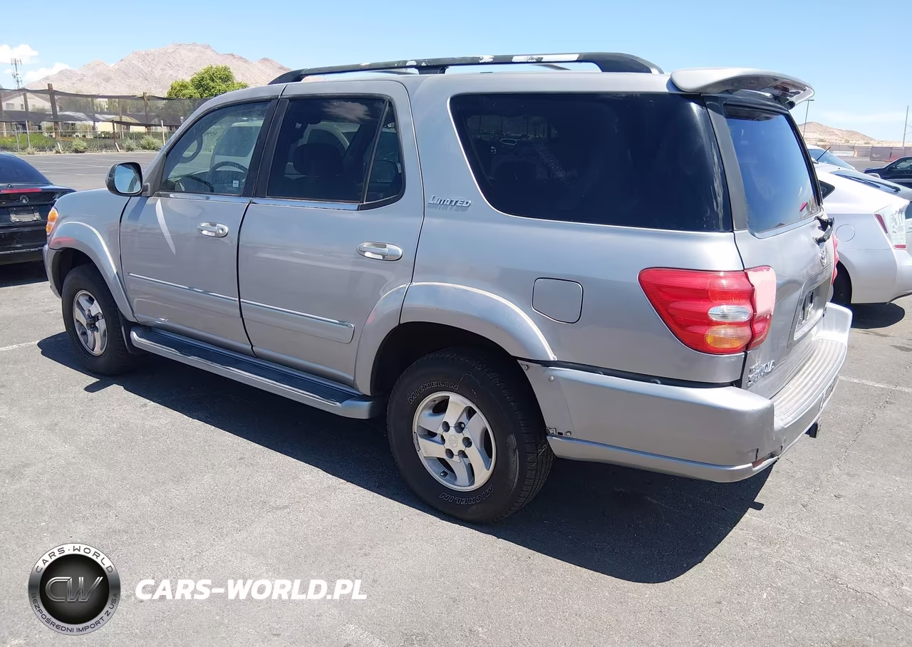 2001 Toyota Sequoia Limited V8 VIN:5TDZT38A01S043295 - 3