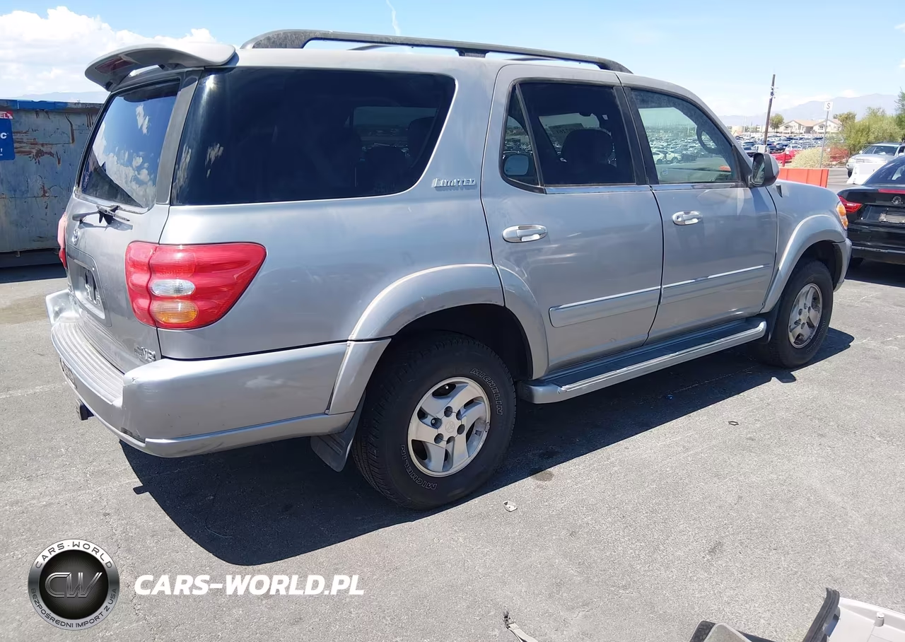 2001 Toyota Sequoia Limited V8 VIN:5TDZT38A01S043295 - 4
