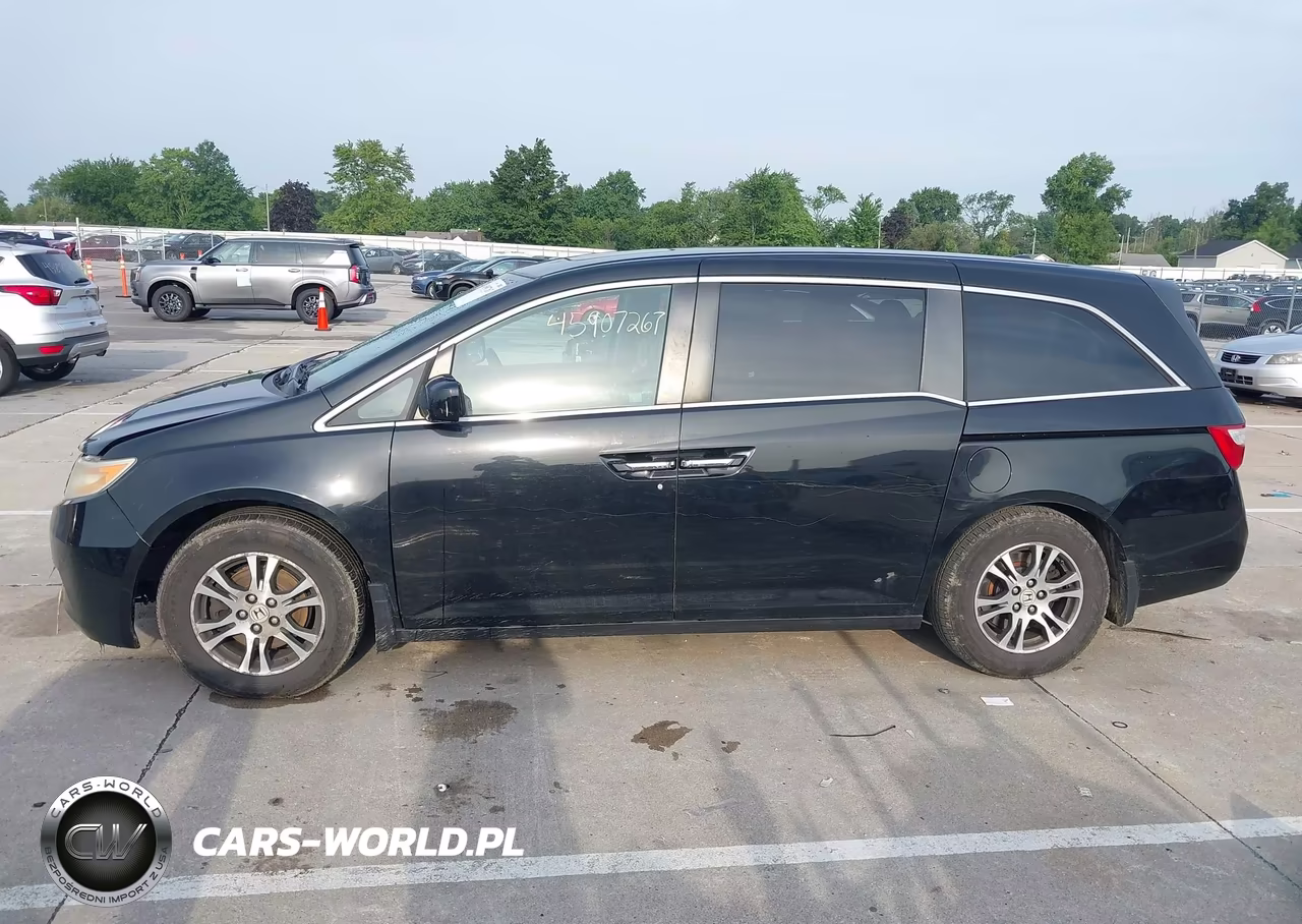2011 Honda Odyssey Ex-L VIN:5FNRL5H62BB058331 - 14