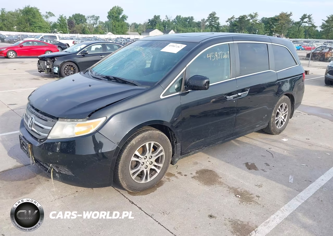 2011 Honda Odyssey Ex-L VIN:5FNRL5H62BB058331 - 2