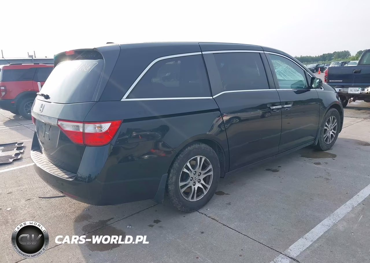 2011 Honda Odyssey Ex-L VIN:5FNRL5H62BB058331 - 4