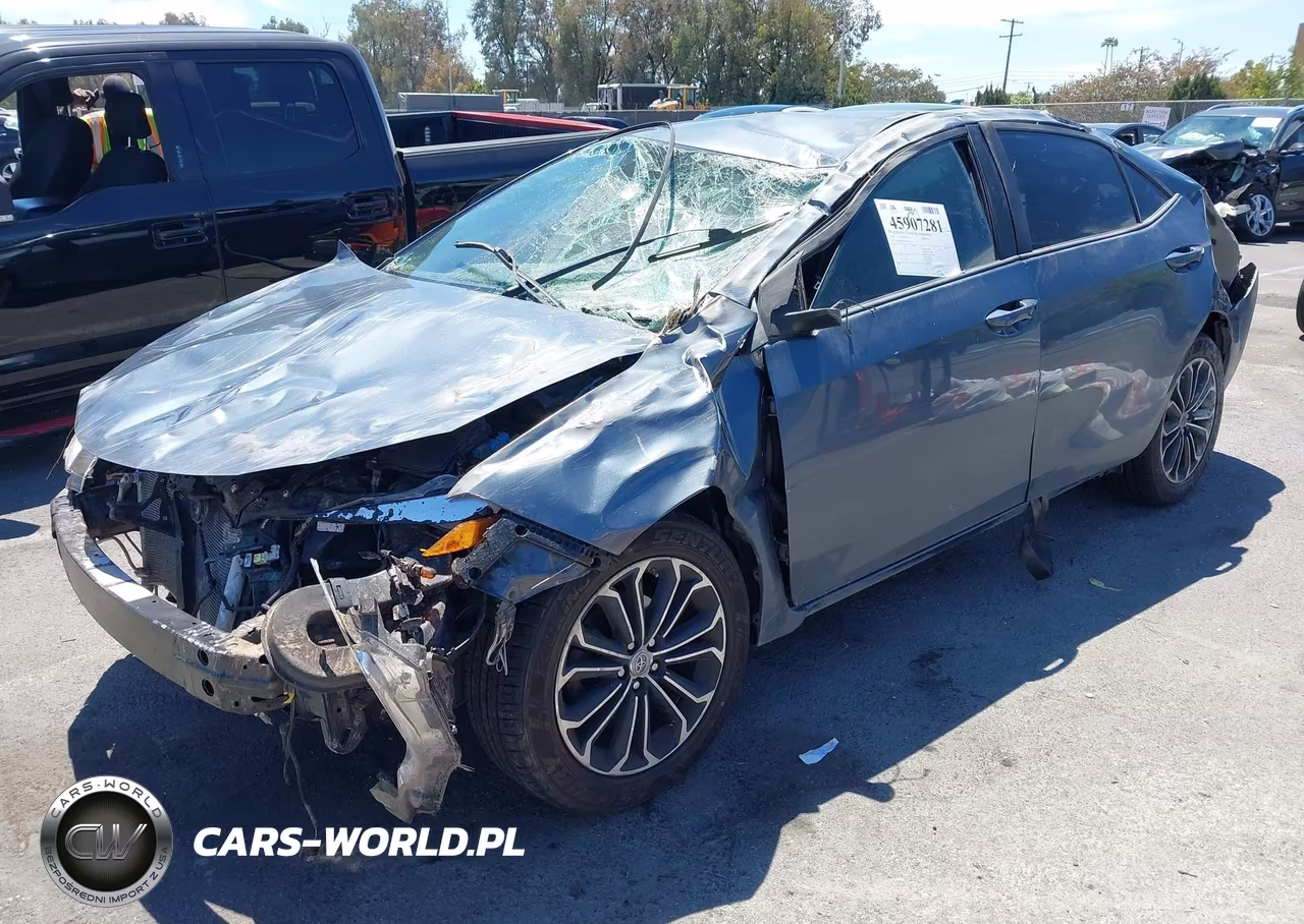 2016 Toyota Corolla S Plus VIN:5YFBURHEXGP427655 - 2