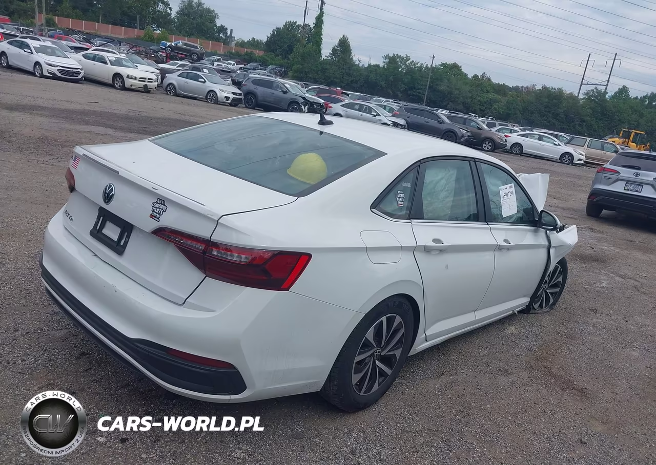 2024 Volkswagen Jetta 1.5T S VIN:3VW5M7BUXRM094544 - 4
