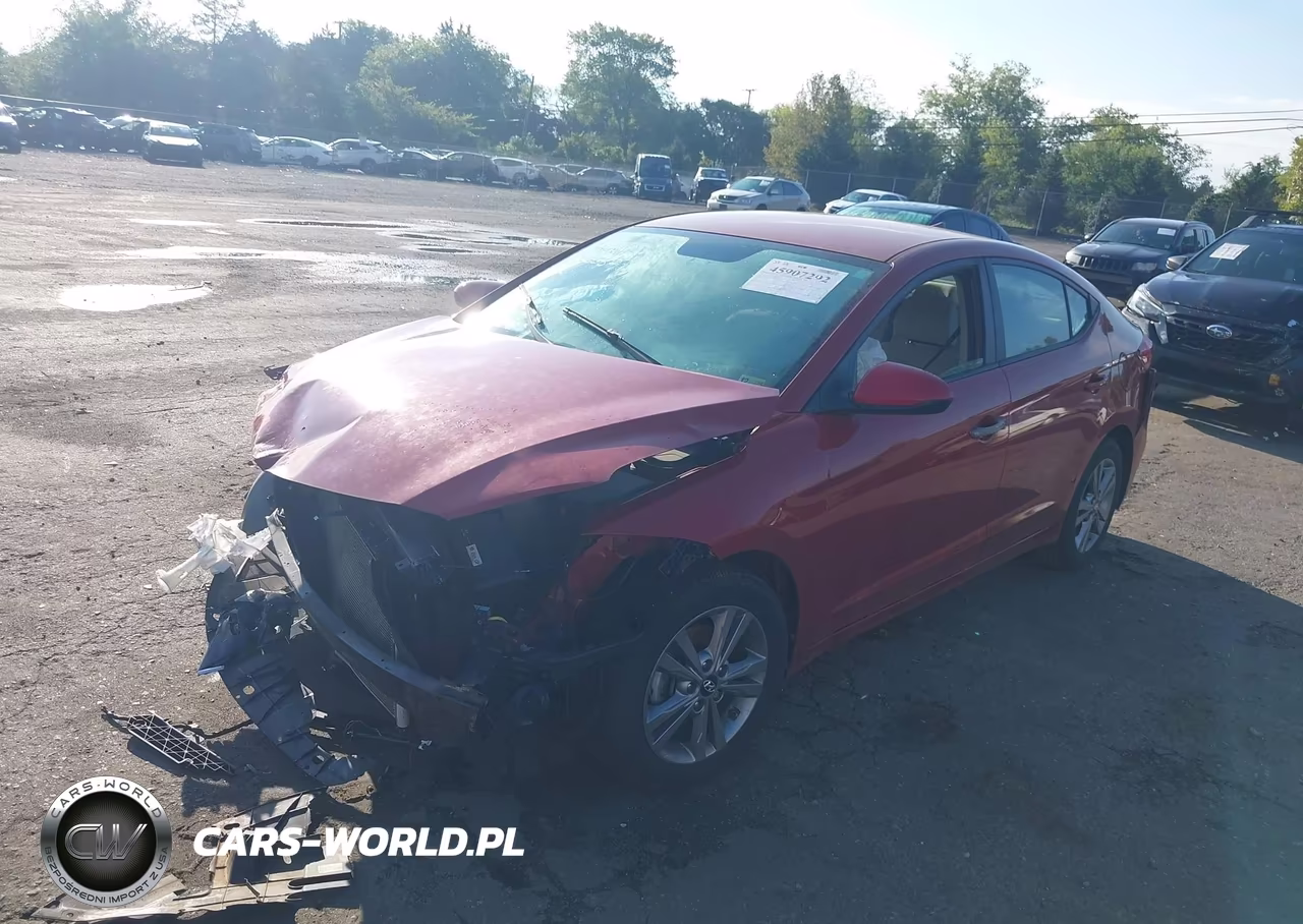 2017 Hyundai Elantra Se VIN:KMHD84LF3HU422524 - 2