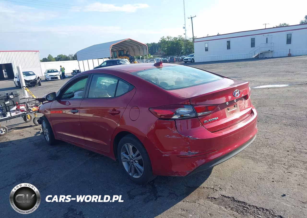 2017 Hyundai Elantra Se VIN:KMHD84LF3HU422524 - 3