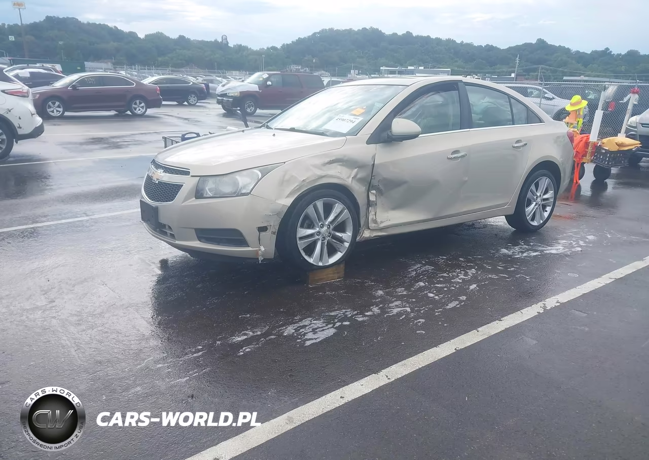 2011 Chevrolet Cruze Ltz VIN:1G1PH5S98B7107784 - 2
