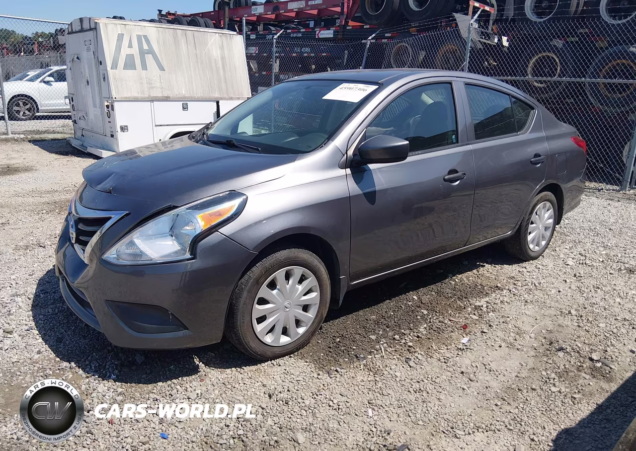 2016 Nissan Versa 1.6 S VIN:3N1CN7AP1GL845023 - 2
