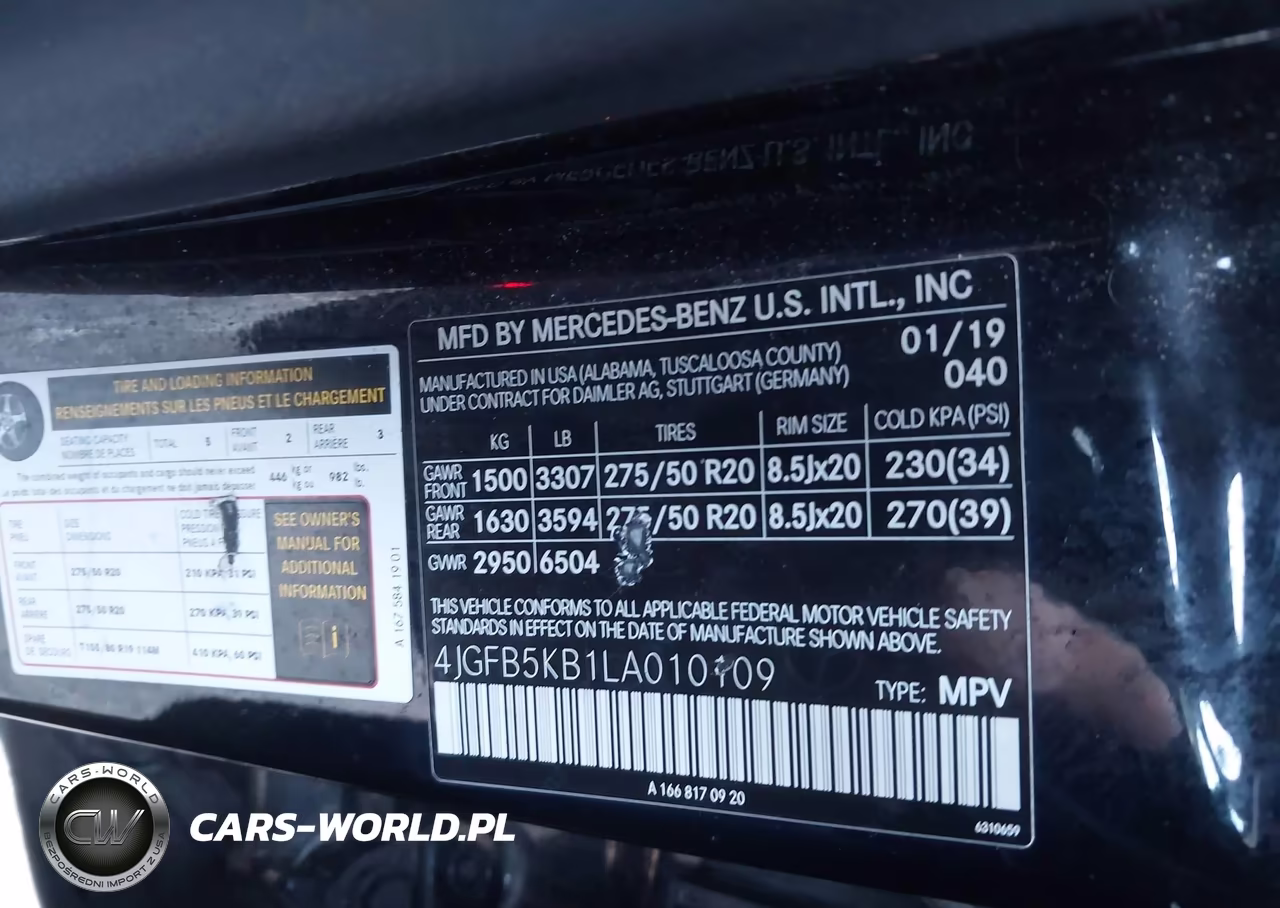2020 Mercedes-Benz Gle 450 4Matic VIN:4JGFB5KB1LA010109 - 9