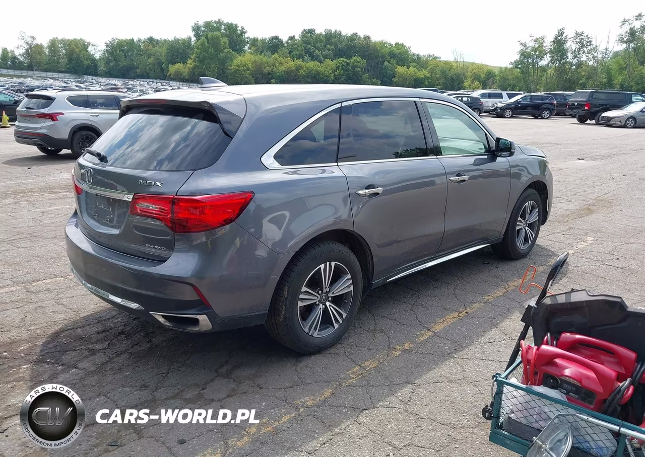 2017 Acura Mdx VIN:5FRYD4H36HB018589 - 4