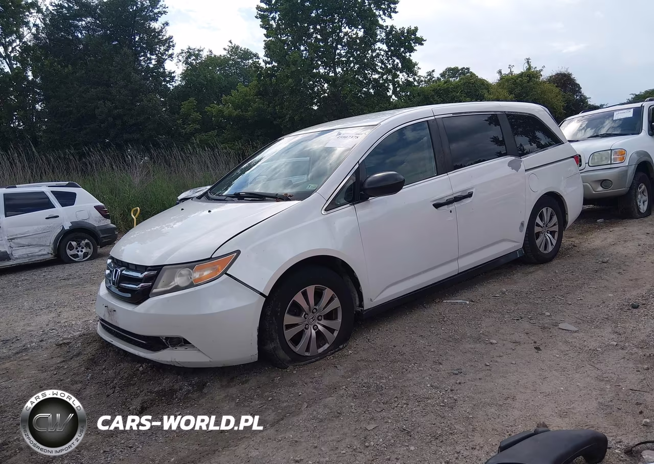 2014 Honda Odyssey Lx VIN:5FNRL5H26EB044336 - 2