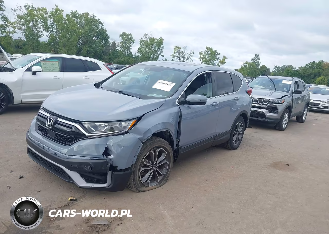 2020 Honda Cr-V Awd Ex-L VIN:5J6RW2H86LA015087 - 2