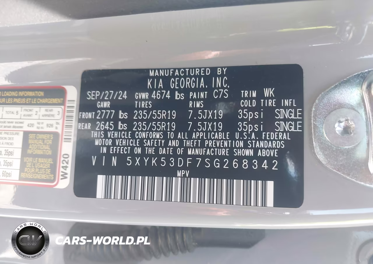 2025 Kia Sportage Sx-Prestige VIN:5XYK53DF7SG268342 - 9