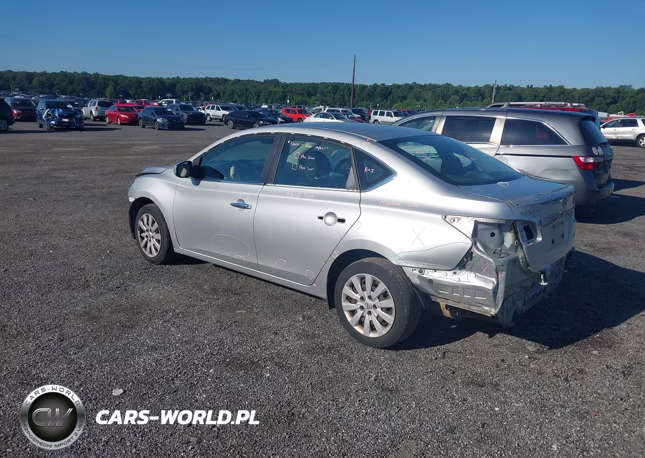 2014 Nissan Sentra Fe+ S VIN:3N1AB7AP2EY334288 - 3