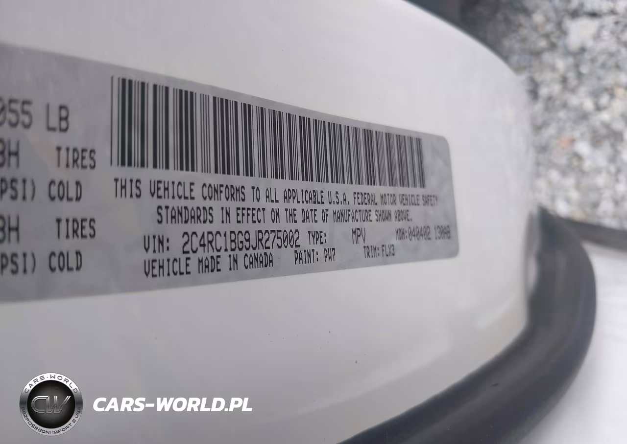 2018 Chrysler Pacifica Touring L VIN:2C4RC1BG9JR275002 - 9