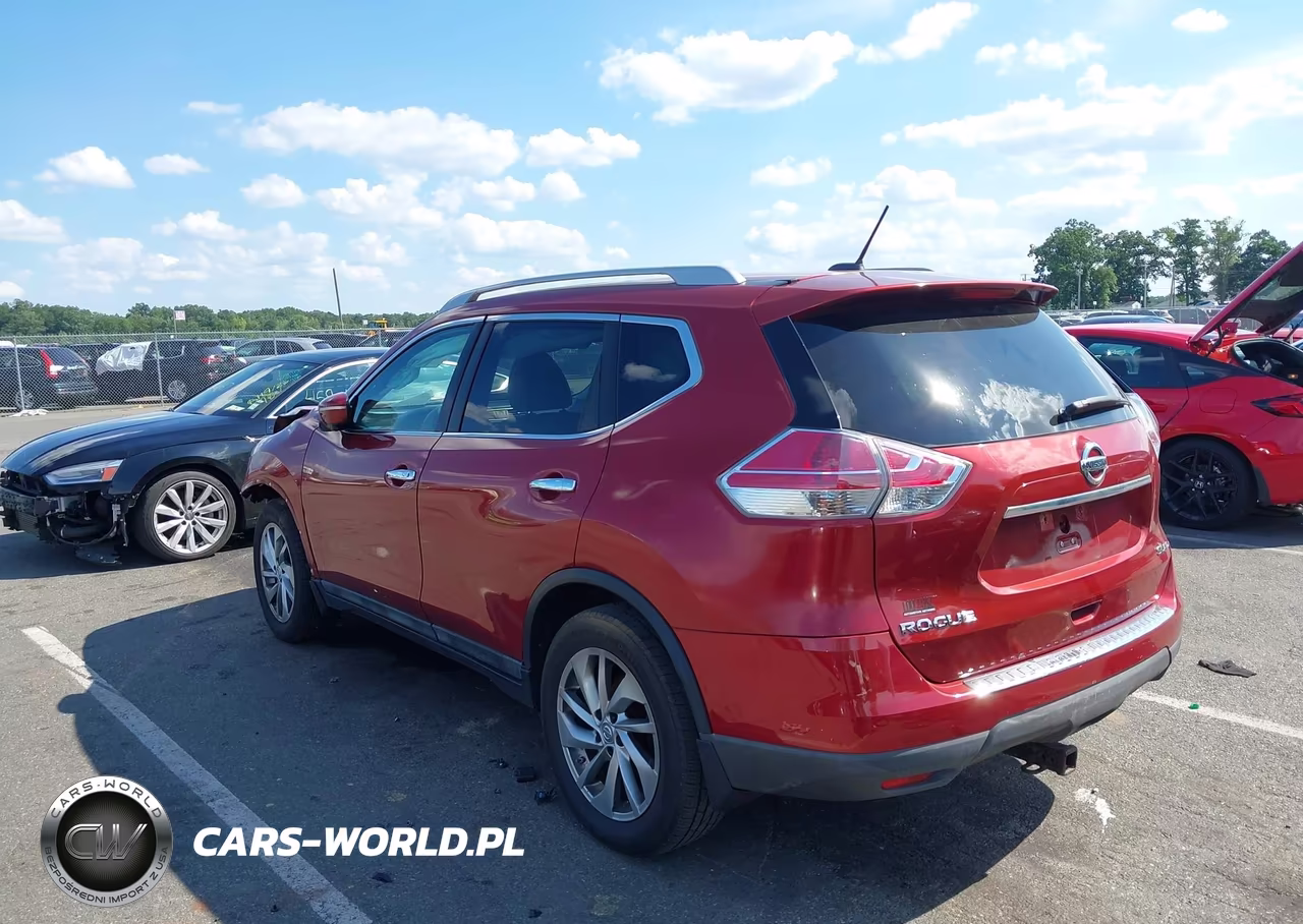 2015 Nissan Rogue Sl VIN:5N1AT2MV6FC784359 - 3