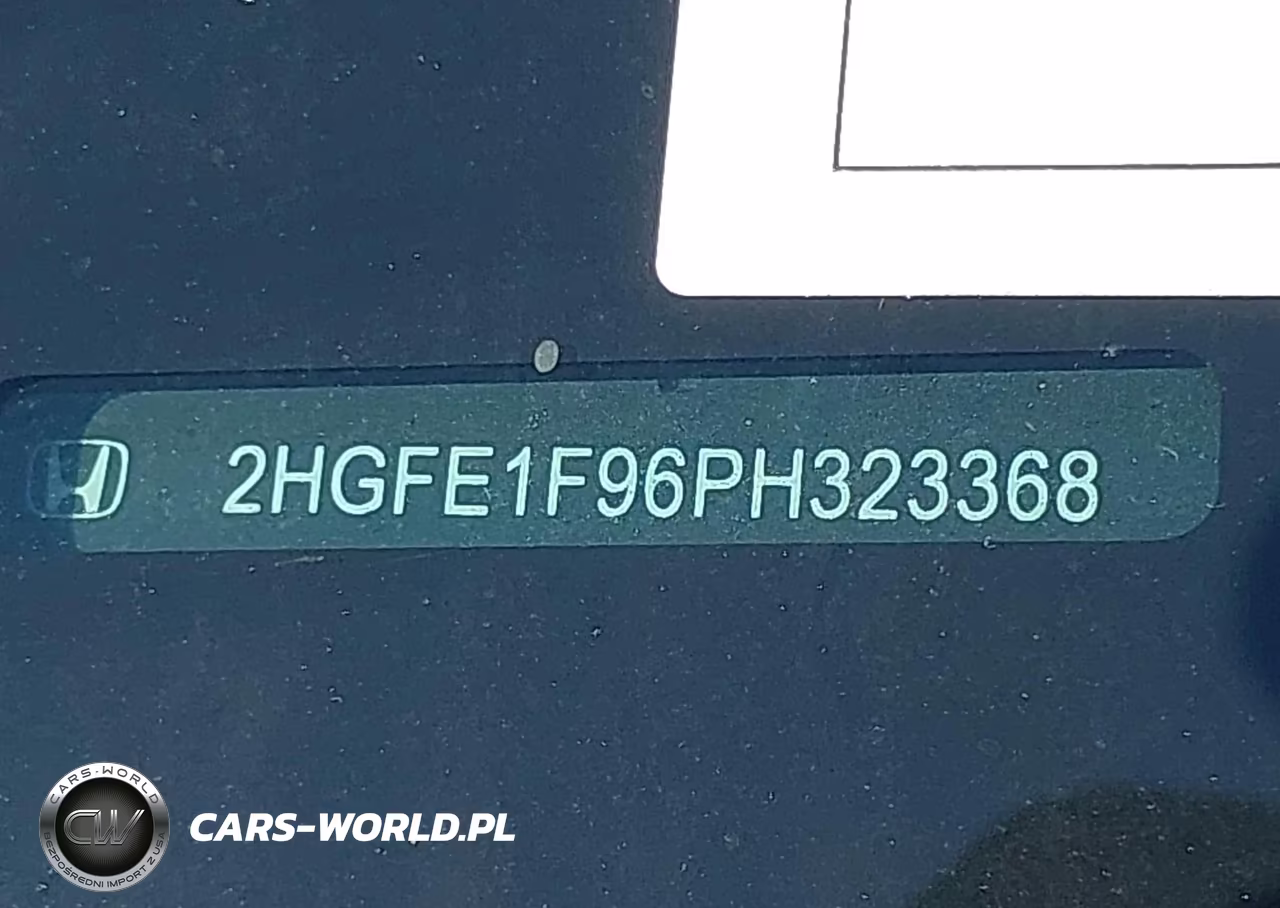 2023 Honda Civic Touring VIN:2HGFE1F96PH323368 - 17